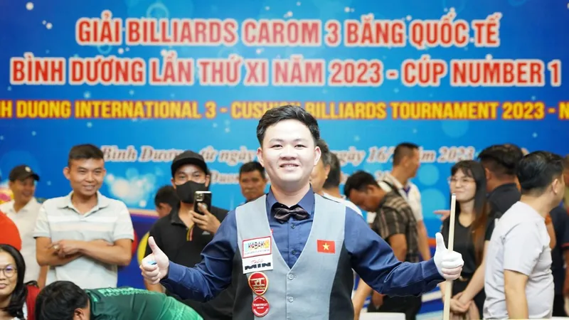 Bao Phương Vinh lần đầu tiên vô địch BTV
