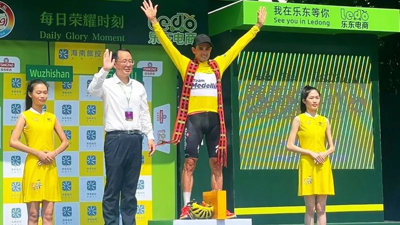 Oscar Sevilla đăng quang Tour de Hainan 