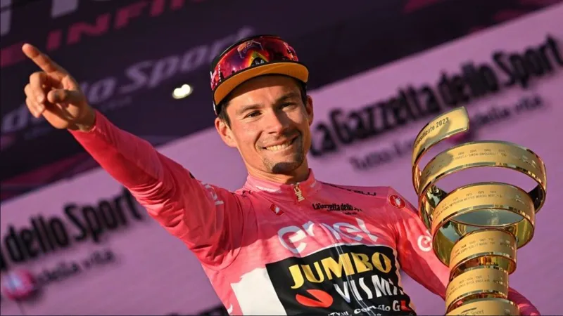 Primoz Roglic chiến thắng Giro d’Italia