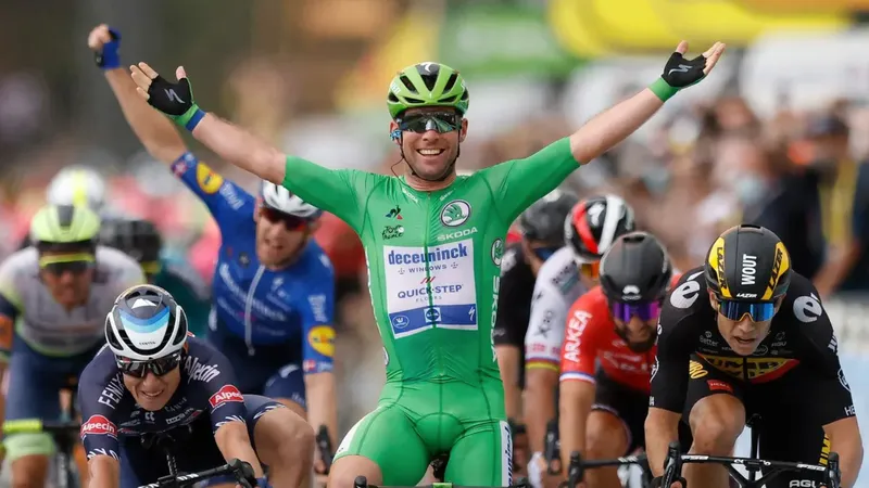 Mark Cavendish từng có 34 chiến thắng ở Tour de France
