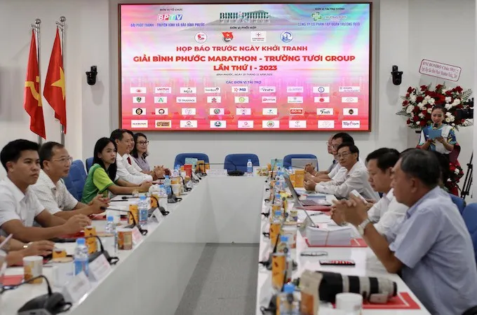 Quang cảnh buổi họp báo