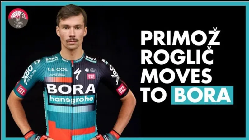 Primoz Roglic đã chuyển sang Bora-Hansgrohe