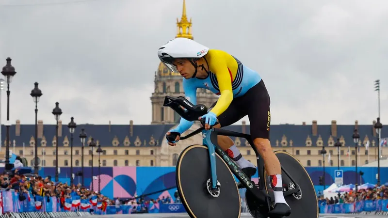 Wout van Aert là ứng viên HCV xe đạp đường trường nam Olympic 2024