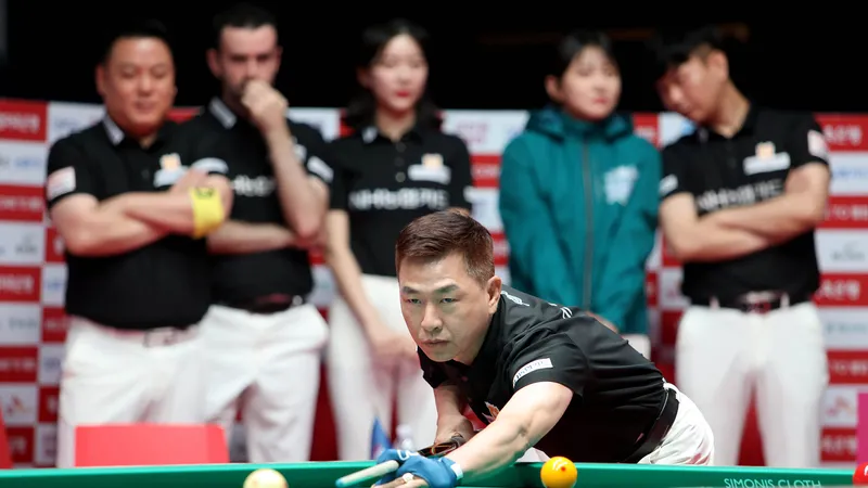 Mã Minh Cẩm cùng Green Force có nhiều cơ hội vô địch Round 3. Ảnh: Kim Young Hun