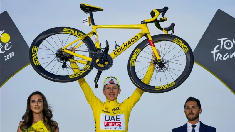 Tadej Pogacar đang là đương kim vô địch Tour de France
