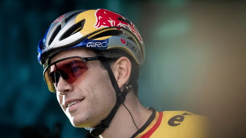 Wout van Aert chia sẻ về tình trạng sức khoẻ không tốt của mình