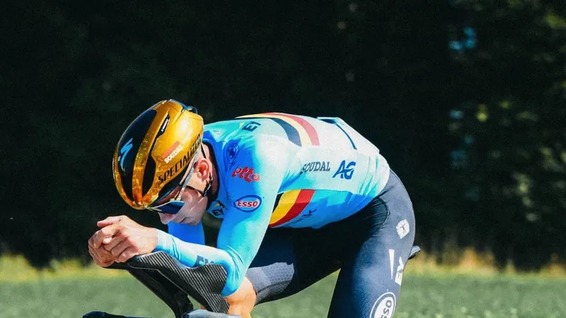 Remco Evenepoel từng đoạt 2 HCV tại Olympic Paris