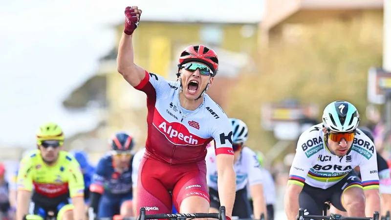 Marcel Kittel là tay đua có nước rút thần tốc