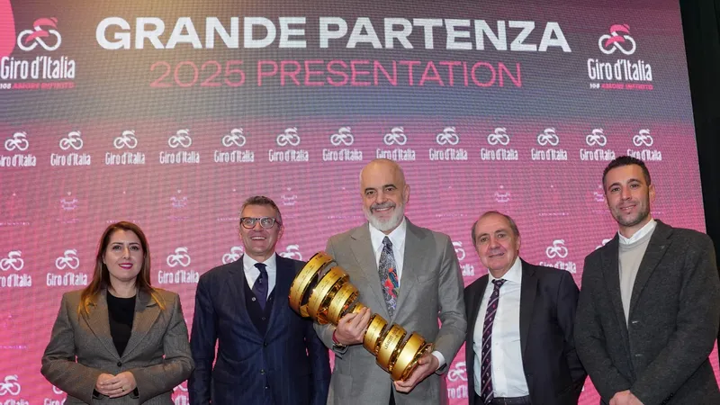 Buổi giới thiệu chính thức xác nhận Giro d’Italia 2025 khởi tranh tại Albania