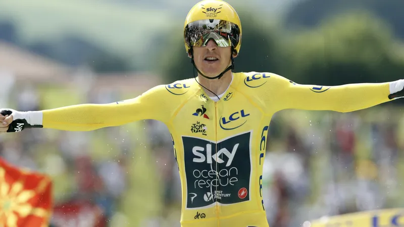 Geraint Thomas là tay đua gạo cội của làng đua xe đạp thế giới