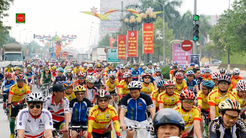 Xe đạp phong trào đang phát triển mạnh mẽ ở nhiều tỉnh, thành
