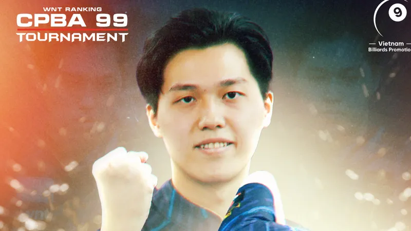 Ko Ping Han vô địch giải. Ảnh: CPBA 99