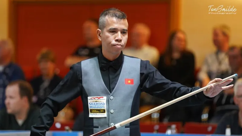 Trần Quyết Chiến là niềm hy vọng của Billiards Việt Nam