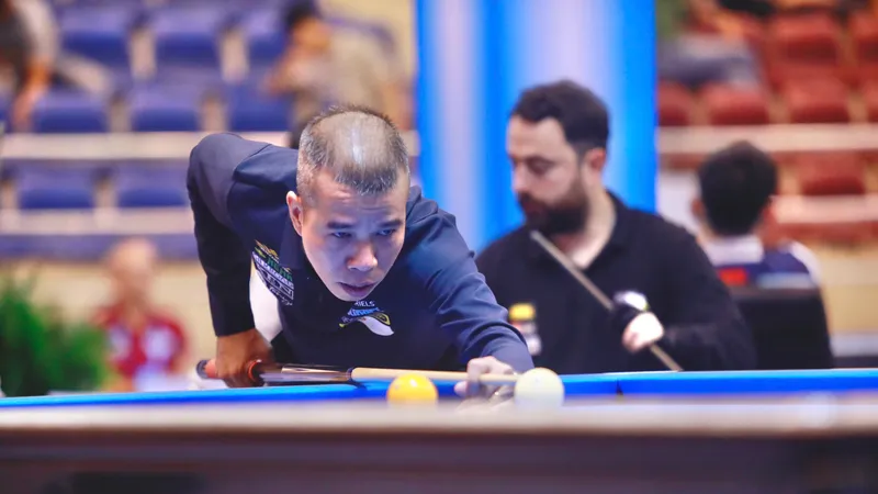 Trần Quyết Chiến luôn là niềm hy vọng của Billiards Carom 3 băng Việt Nam