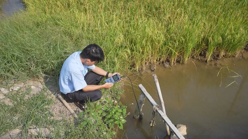 Tình hình xâm nhập mặn trên sông Vàm Cỏ, tỉnh Tây Ninh diễn biến phức tạp