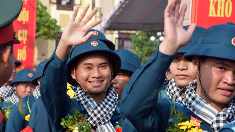 Hơn 4.400 thanh niên Tây Ninh lên đường tòng quân