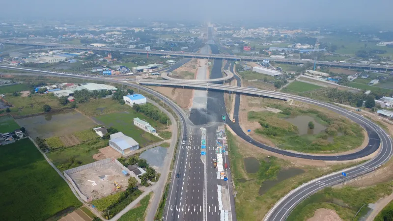 Toàn cảnh tuyến Vành đai 3 qua Tây Ninh sắp “về đích”