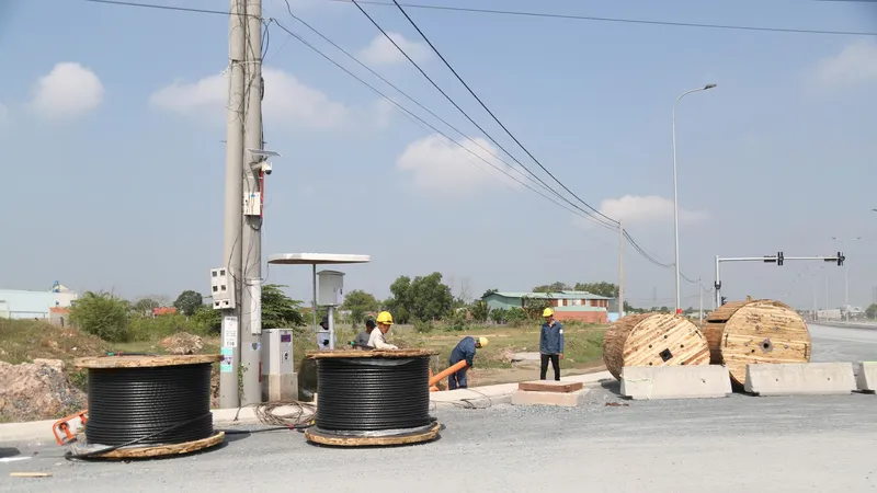 Thi công đường tỉnh 823D kết nối tỉnh Tây Ninh với TPHCM