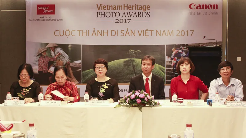 Ban tổ chức Cuộc thi Ảnh di sản Việt Nam 2017