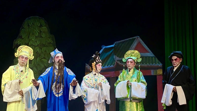 粤剧将在中秋节前演出。仁建/摄