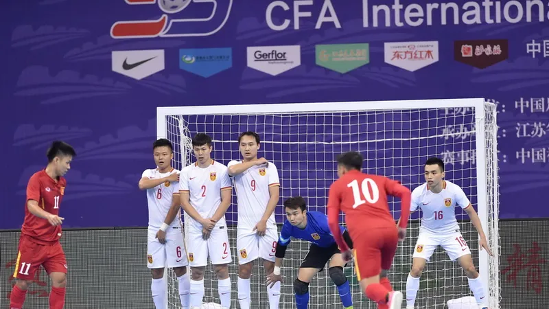 Đội tuyển futsal Việt Nam hướng đến tốp 4 tại AIMAG 5. Ảnh: QUANG THẮNG