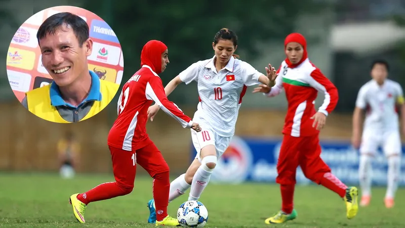 Đội tuyển nữ lọt vào VCK châu Á 2018 và vô địch SEA Games 29, là một trong những điểm nhấn ở năm qua. Ảnh: QUANG THẮNG