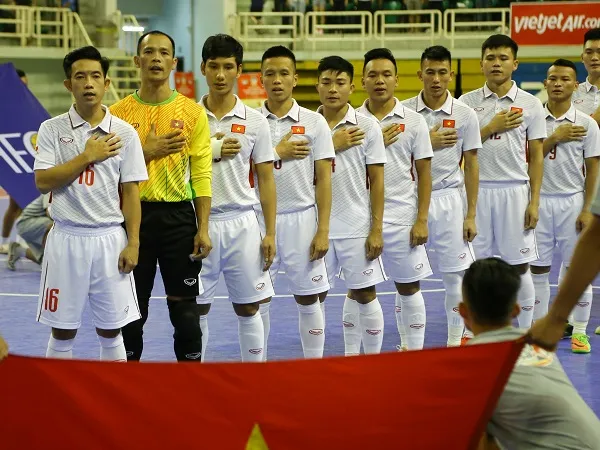 Đội tuyển futsal Việt Nam. Ảnh: BẠCH DƯƠNG