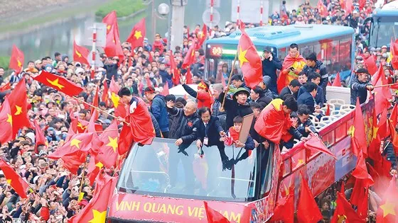 Hy vọng Ban chấp hành VFF khóa VIII sẽ tiếp tục đưa bóng đá Việt Nam bay cao