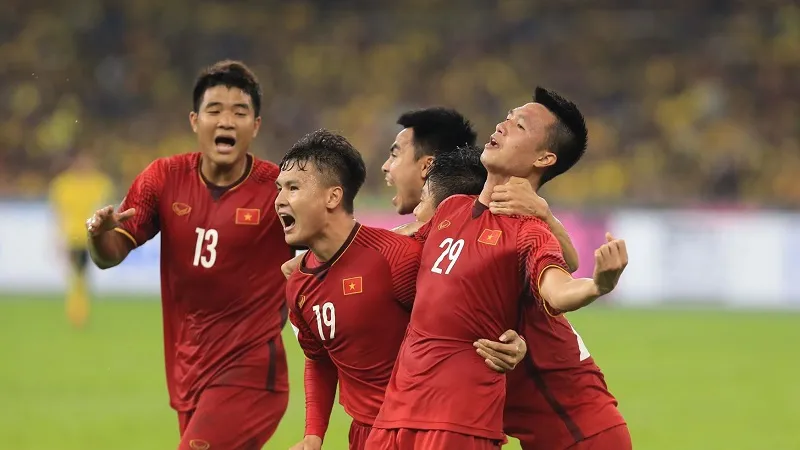 Bóng đá Việt Nam thăng hoa trong năm 2018 bằng đội hình trẻ trung và đầy nhiệt huyết