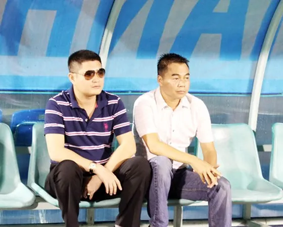 Bầu Thụy và cò Đại, bộ đôi đình đám một thời ở CLB Xuân Thành Sài Gòn. Ảnh: DŨNG PHƯƠNG