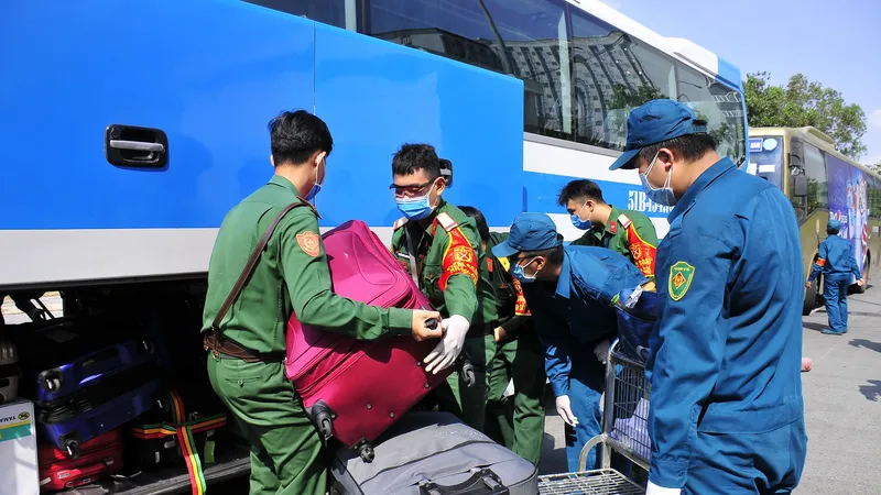 Quân khu 7 sẵn sàng tiếp nhận người về từ vùng dịch trong giai đoạn 3