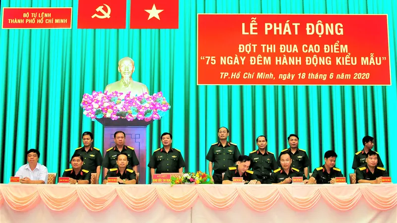 Phát động đợt thi đua cao điểm 75 ngày đêm hành động kiểu mẫu