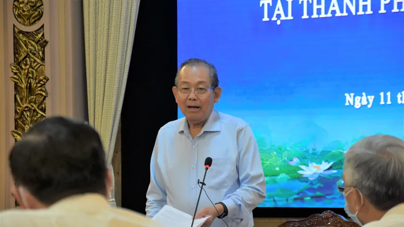 Phó Thủ tướng Thường trực Trương Hoà Bình: Chúc TPHCM sớm thắng dịch Covid-19