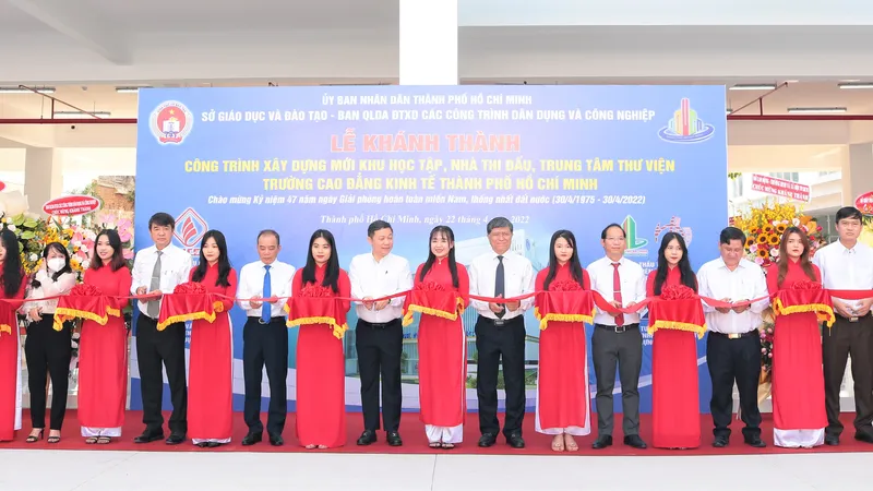 Khánh thành 2 trường cao đẳng với quy mô đầu tư trên 420 tỷ đồng