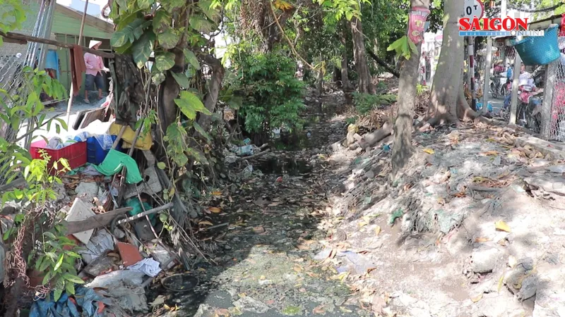 Phường An Phú Đông, quận 12: Người dân sống với kênh rác