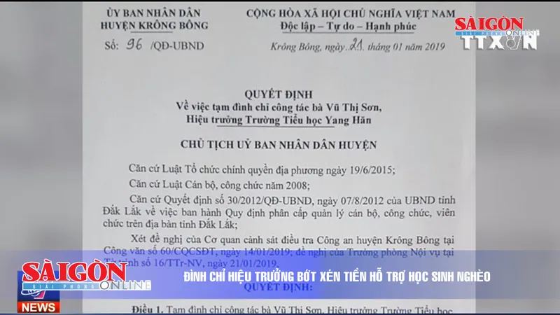 Điểm tin SGGP Online ngày 22.01.2019