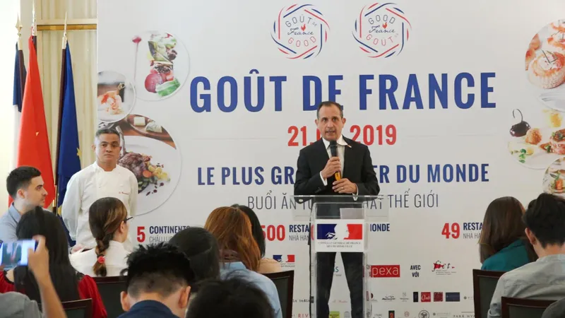 2.500 bữa tối kiểu Pháp sẽ được thực hiện tại Lễ hội Ẩm thực Pháp 2019