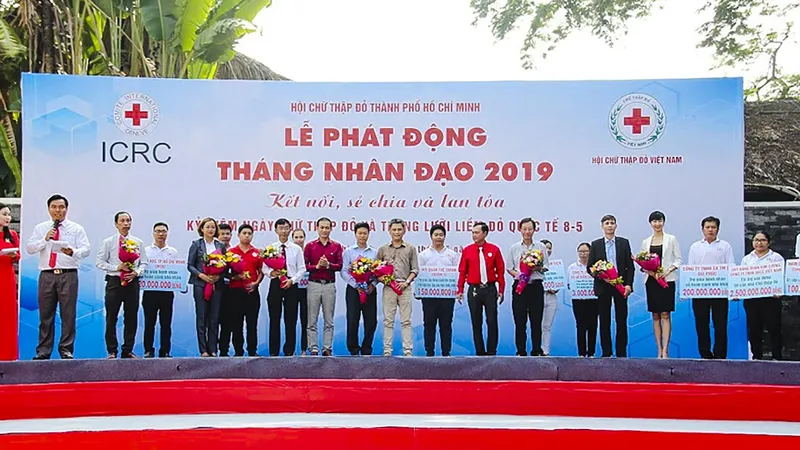 “Tháng Nhân đạo” 2019: Kết nối, sẻ chia và lan tỏa