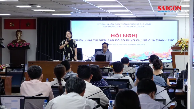 TPHCM triển khai thí điểm bản đồ số dùng chung 