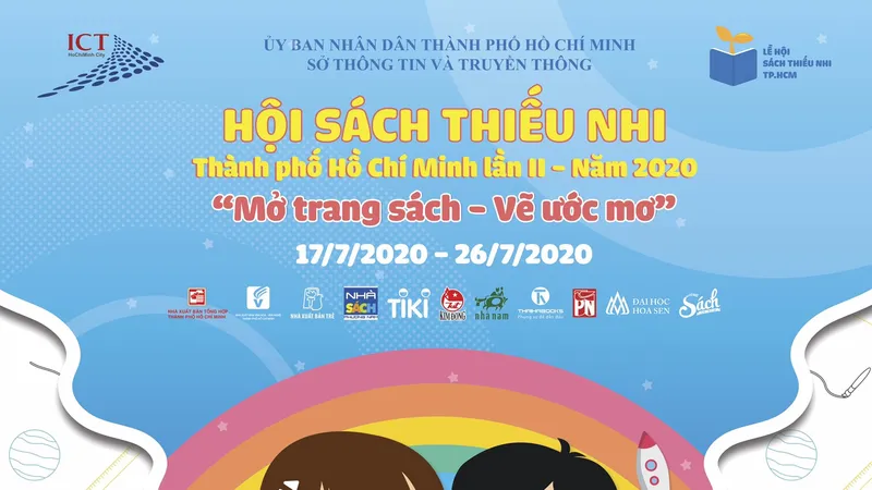 Từ ngày 17-7 đến ngày 26-7, diễn ra Hội sách Thiếu nhi TPHCM lần II - năm 2020 