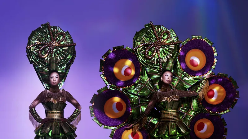 Trang phục dân tộc độc đáo của Kim Duyên tại Miss Universe 2021