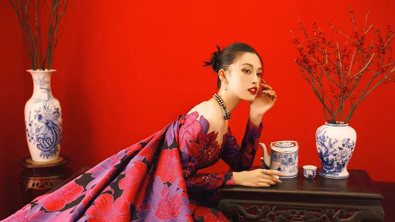 Vẻ đẹp của người phụ nữ Á Đông qua “AN” của NTK Lê Thanh Hòa