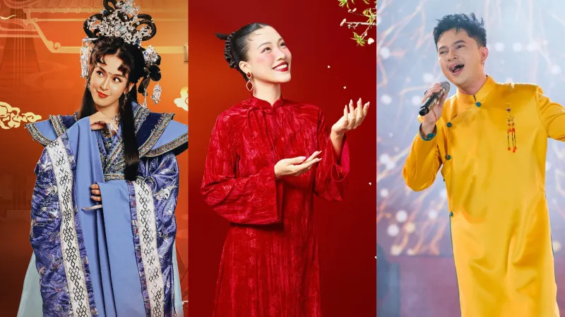 Hoàng Oanh hóa nàng xuân trong bộ ảnh tết; Nam Cường trình diễn gần 20 ca khúc trong liveshow miễn phí 
