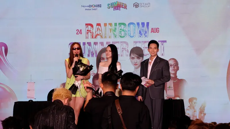 Hồ Ngọc Hà, Hương Giang, Wean Lê góp mặt ở lễ hội âm nhạc "Rainbow Summer Fest"