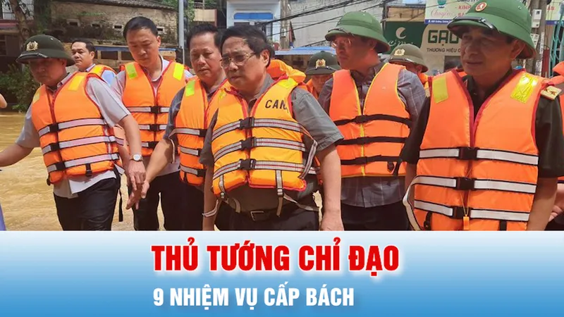 Podcast bản tin tối 8-10: Thủ tướng Phạm Minh Chính tới Thái Nguyên chỉ đạo khắc phục hậu quả mưa lũ