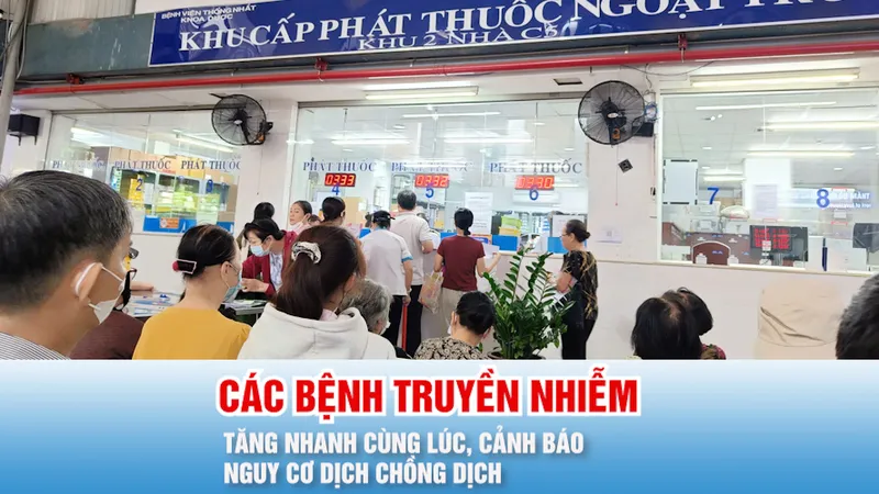 Podcast tin trưa 20-10: Các ca bệnh truyền nhiễm tăng nhanh cùng lúc: Cảnh báo nguy cơ dịch chồng dịch