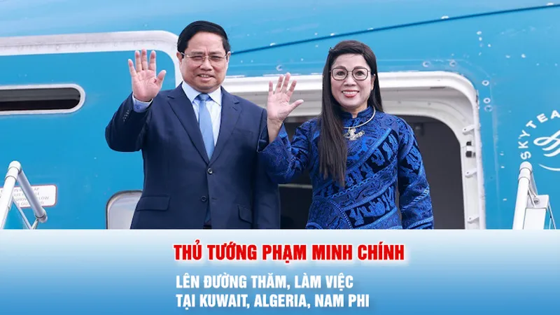Podcast bản tin trưa 16-11: Thủ tướng Phạm Minh Chính và Phu nhân lên đường thăm, làm việc tại Kuwait, Algeria, Nam Phi
