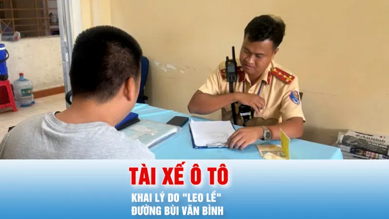 Podcast bản tin 17 giờ 16-11: Tài xế ô tô khai lý do "leo lề" đường Bùi Văn Bình