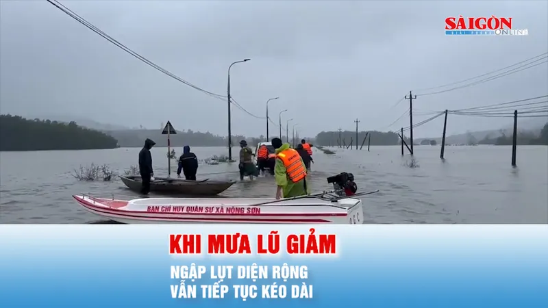 Podcast bản tin tối 20-11: Cơ quan khí tượng thông tin về xu thế mưa lũ ở Trung bộ