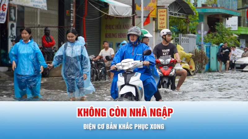 Podcast bản tin trưa 27-11: Không còn nhà ngập, điện cơ bản khắc phục xong